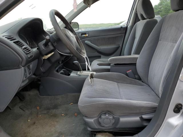 2HGES16513H525644 - 2003 HONDA CIVIC LX GRAY photo 7