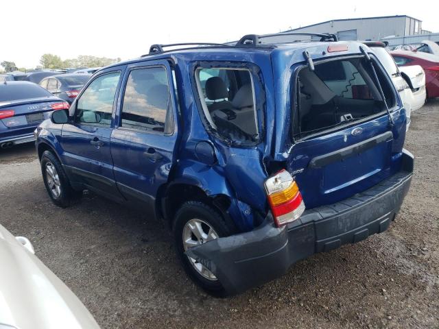 1FMYU03177KB28256 - 2007 FORD ESCAPE XLT BLUE photo 2