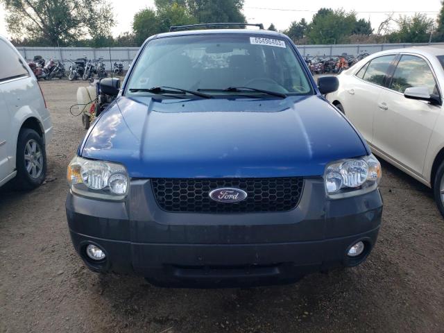 1FMYU03177KB28256 - 2007 FORD ESCAPE XLT BLUE photo 5