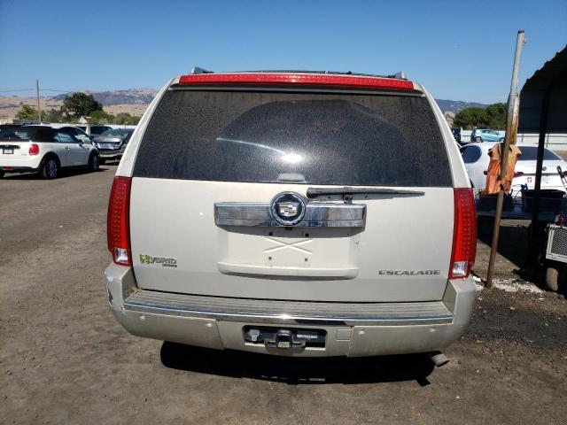 1GYFK43589R129562 - 2009 CADILLAC ESCALADE HYBRID TAN photo 6