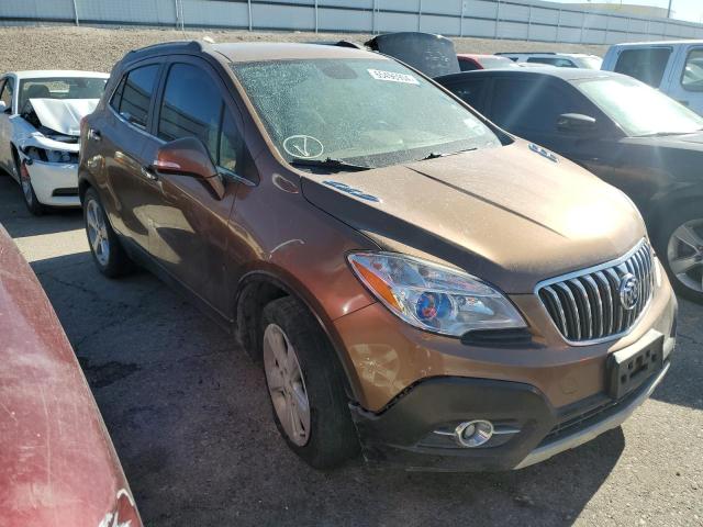 KL4CJCSB9GB517168 - 2016 BUICK ENCORE BROWN photo 4