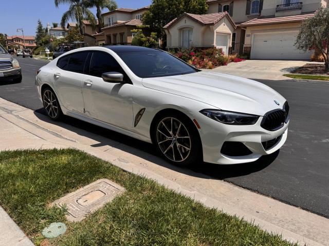 WBAGV8C01LBP48613 - 2020 BMW M850XI WHITE photo 1