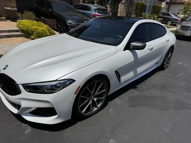 WBAGV8C01LBP48613 - 2020 BMW M850XI WHITE photo 2