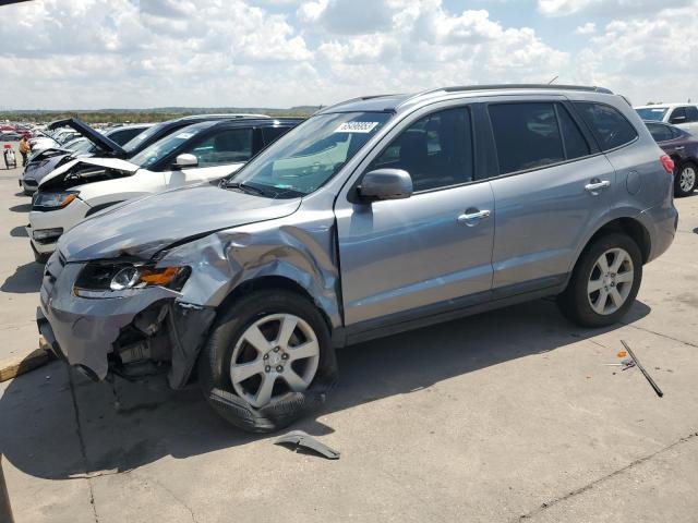 5NMSH73E98H141615 - 2008 HYUNDAI SANTA FE SE GRAY photo 1