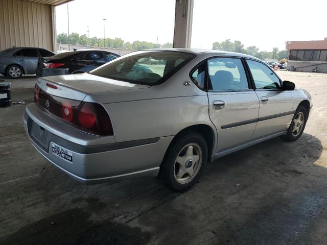 2G1WF52E339124541 - 2003 CHEVROLET IMPALA SILVER photo 3