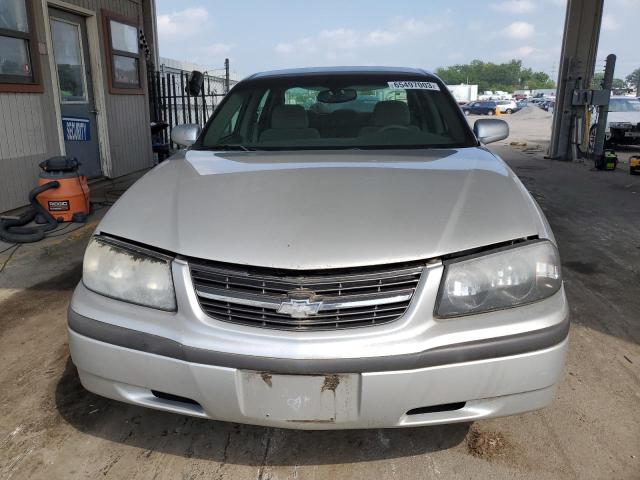 2G1WF52E339124541 - 2003 CHEVROLET IMPALA SILVER photo 5