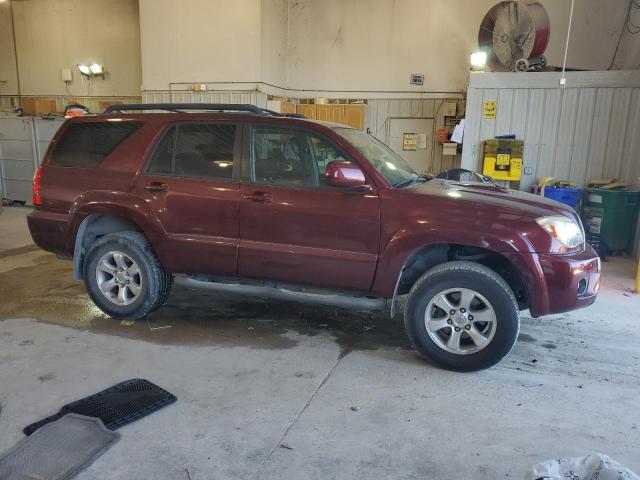 JTEZU14R168057484 - 2006 TOYOTA 4RUNNER SR5 BURGUNDY photo 4