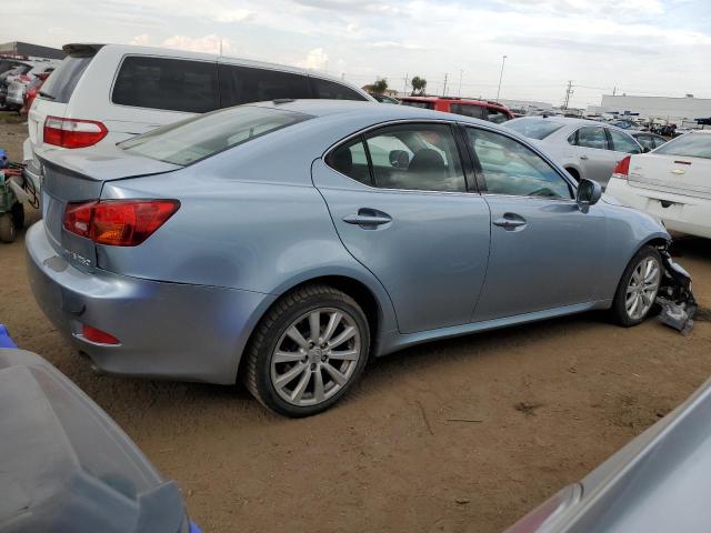 JTHCK262182020588 - 2008 LEXUS IS 250 BLUE photo 3