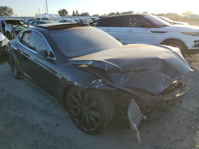 5YJSA1H21EFP68130 - 2014 TESLA MODEL S Qara foto 4