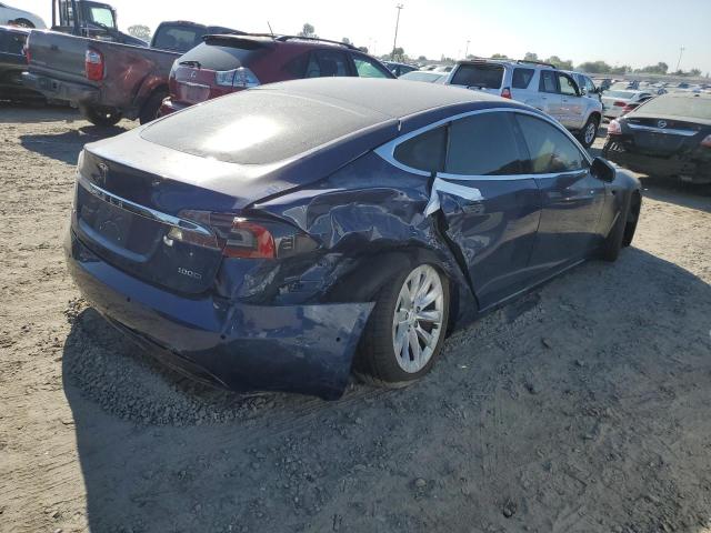 5YJSA1E22JF273899 - 2018 TESLA MODEL S BLUE photo 3
