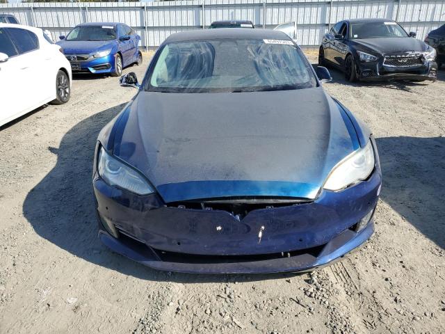 5YJSA1E22JF273899 - 2018 TESLA MODEL S BLUE photo 5