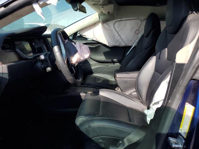 5YJSA1E22JF273899 - 2018 TESLA MODEL S BLUE photo 7