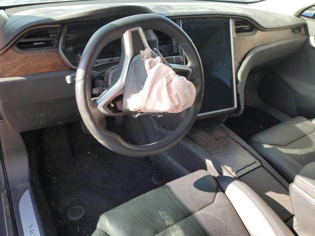 5YJSA1E22JF273899 - 2018 TESLA MODEL S BLUE photo 8