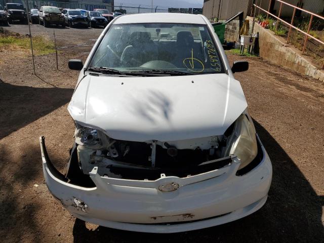 JTDBT123X40330439 - 2004 TOYOTA ECHO WHITE photo 5