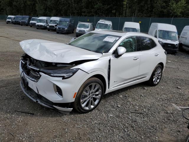 LRBFZSR40PD085909 - 2023 BUICK ENVISION AVENIR WHITE photo 1