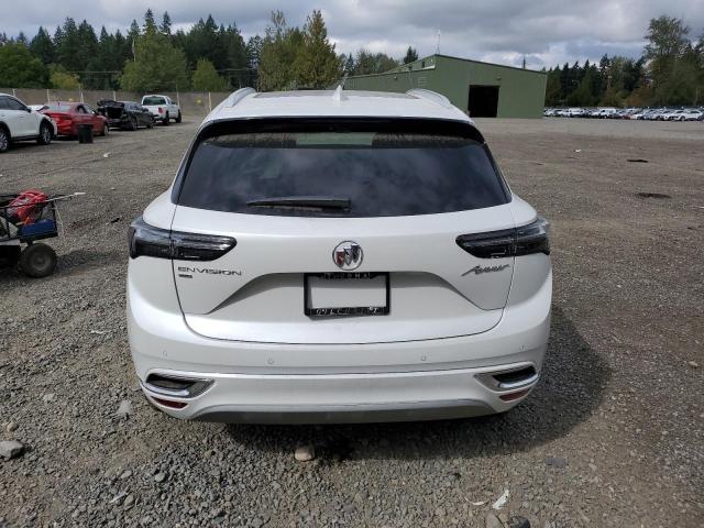 LRBFZSR40PD085909 - 2023 BUICK ENVISION AVENIR WHITE photo 6