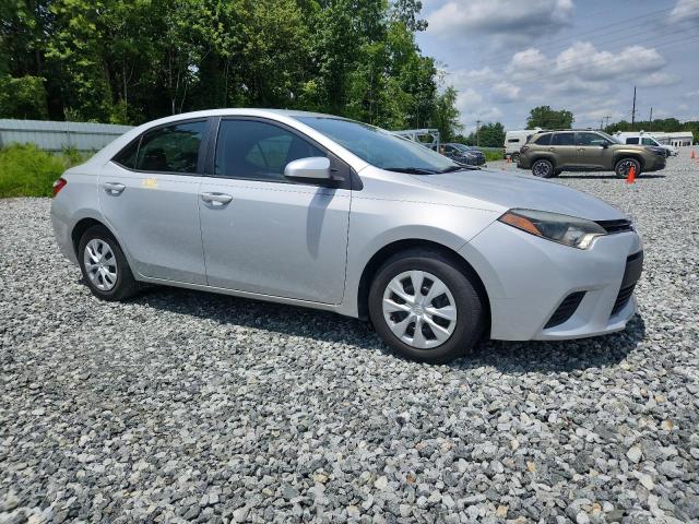 2T1BURHE8GC503504 - 2016 TOYOTA COROLLA L 银色 照片 4