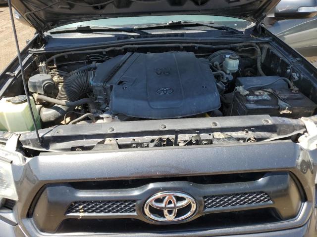 3TMJU4GN9FM191845 - 2015 TOYOTA TACOMA DOUBLE CAB PRERUNNER GRAY photo 11