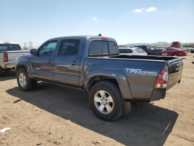 3TMJU4GN9FM191845 - 2015 TOYOTA TACOMA DOUBLE CAB PRERUNNER GRAY photo 2