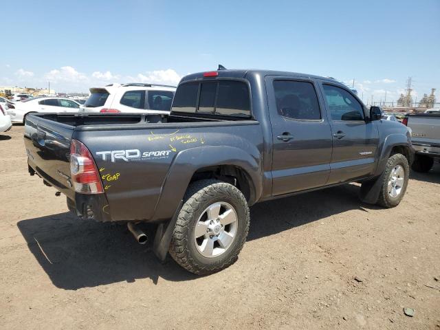 3TMJU4GN9FM191845 - 2015 TOYOTA TACOMA DOUBLE CAB PRERUNNER GRAY photo 3