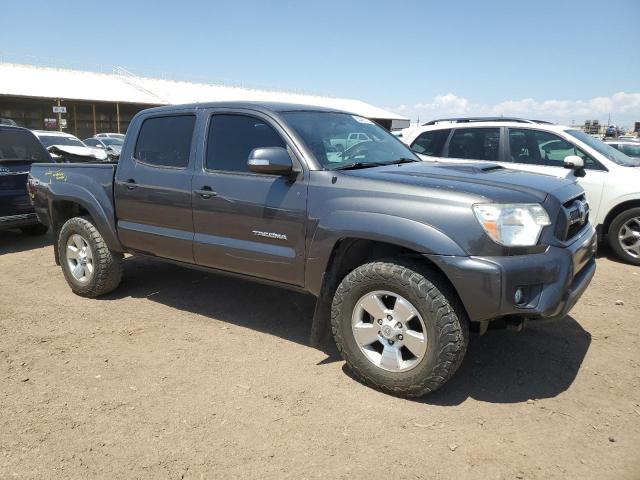 3TMJU4GN9FM191845 - 2015 TOYOTA TACOMA DOUBLE CAB PRERUNNER GRAY photo 4