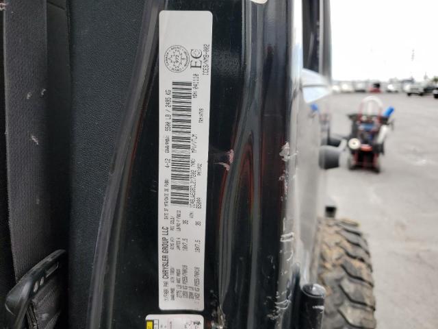 1C4BJWEG8CL217202 - 2012 JEEP WRANGLER U SAHARA BLACK photo 14