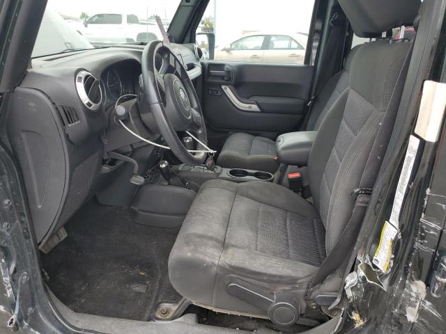 1C4BJWEG8CL217202 - 2012 JEEP WRANGLER U SAHARA BLACK photo 7