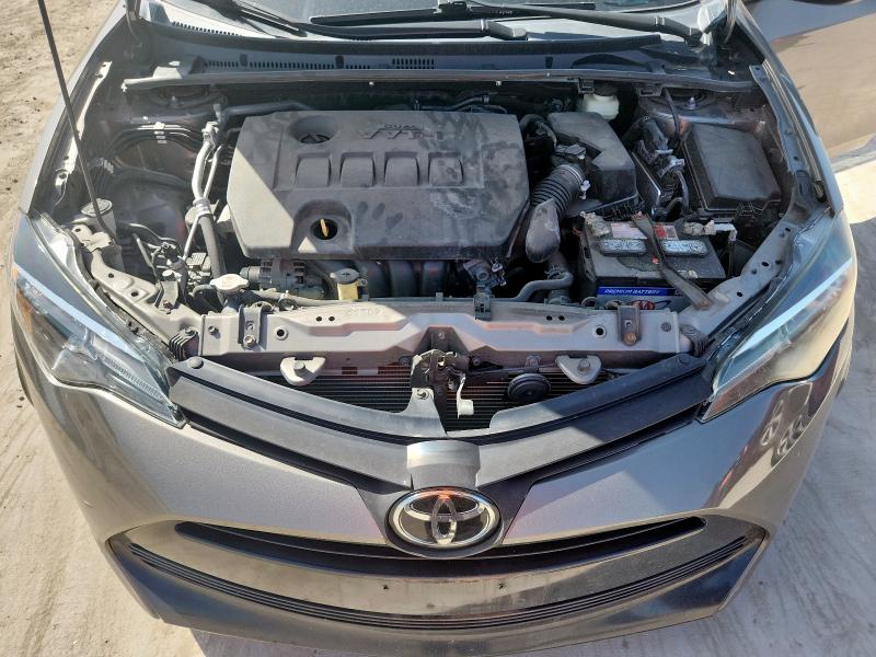 2T1BURHE7KC183326 - 2019 TOYOTA COROLLA L Gris photo 11