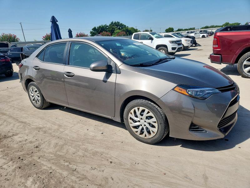 2T1BURHE7KC183326 - 2019 TOYOTA COROLLA L Gris photo 4