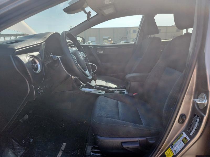 2T1BURHE7KC183326 - 2019 TOYOTA COROLLA L Gris photo 7