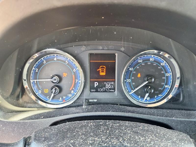 2T1BURHE7KC183326 - 2019 TOYOTA COROLLA L Gris photo 9