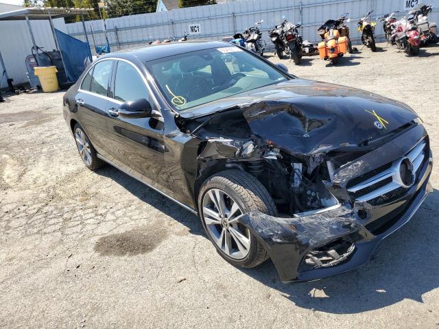 55SWF4JB2JU239096 - 2018 MERCEDES-BENZ C 300 BLACK photo 4