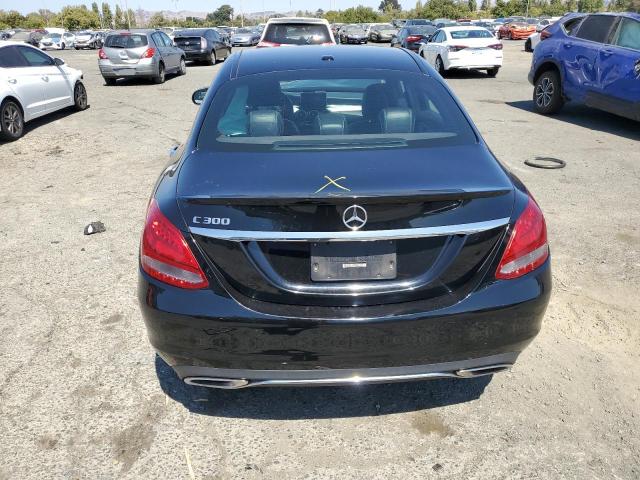 55SWF4JB2JU239096 - 2018 MERCEDES-BENZ C 300 BLACK photo 6