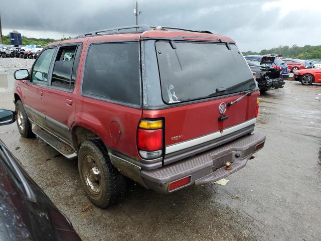 4M2DU52P1VUJ49413 - 1997 MERCURY MOUNTAINEE RED photo 2