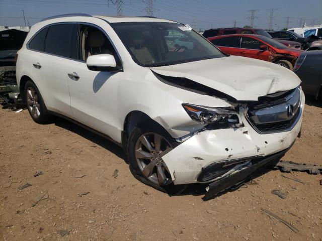 5FRYD4H9XGB016492 - 2016 ACURA MDX ADVANCE WHITE photo 4