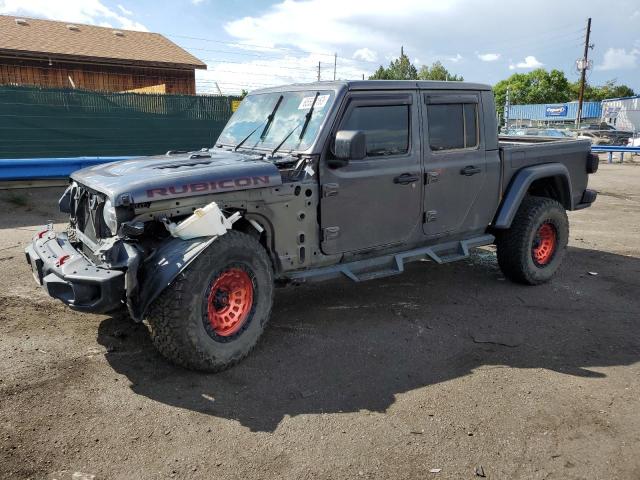 1C6JJTBM1ML597058 - 2021 JEEP GLADIATOR RUBICON GRAY photo 1