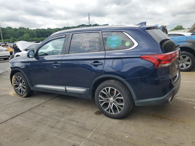 JA4AD3A36JZ011157 - 2018 MITSUBISHI OUTLANDER SE BLUE photo 2