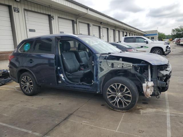 JA4AD3A36JZ011157 - 2018 MITSUBISHI OUTLANDER SE BLUE photo 4