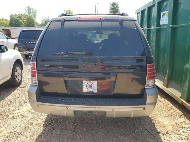 4M2ZU86W02ZJ11436 - 2002 MERCURY MOUNTAINEE BLACK photo 6