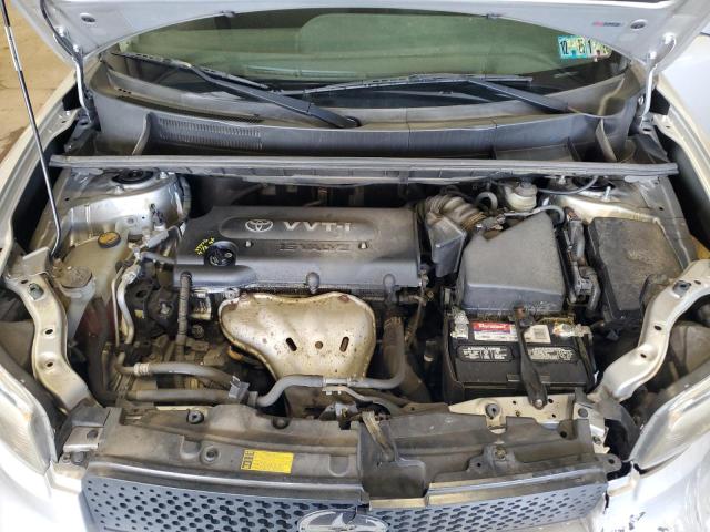 JTLKE50E181052024 - 2008 TOYOTA SCION XB SILVER photo 12
