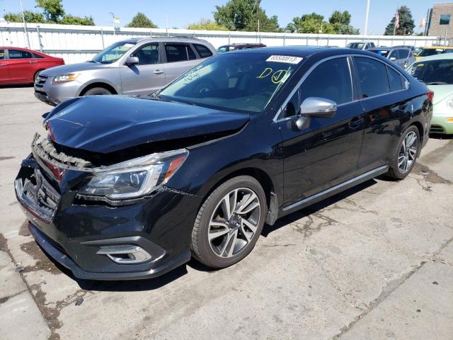 4S3BNAR6XJ3017198 - 2018 SUBARU LEGACY SPORT BLACK photo 1