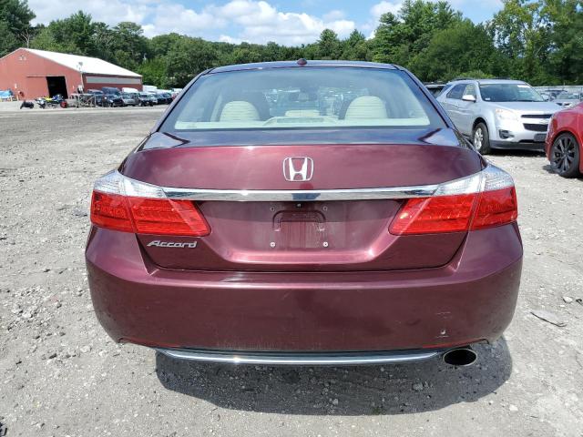 1HGCR2F83FA017021 - 2015 HONDA ACCORD EXL BURGUNDY photo 6