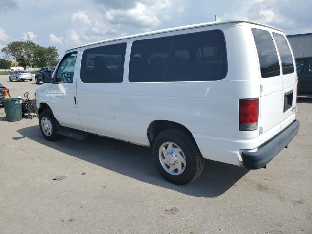 1FMNE1BW8EDA21804 - 2014 FORD ECONOLINE E150 WAGON WHITE photo 2