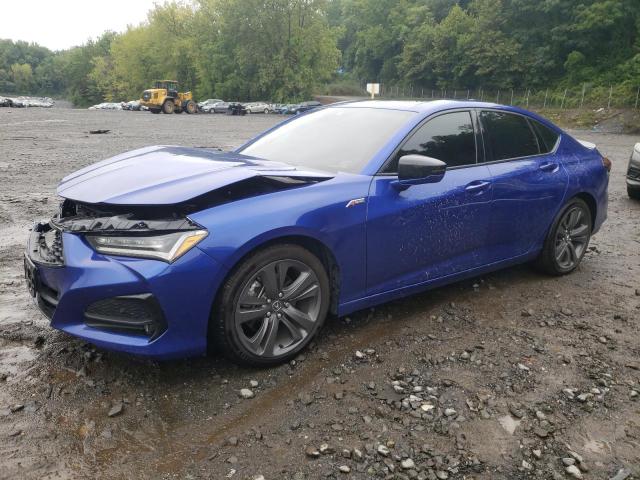 19UUB6F55NA000872 - 2022 ACURA TLX TECH A BLUE photo 1