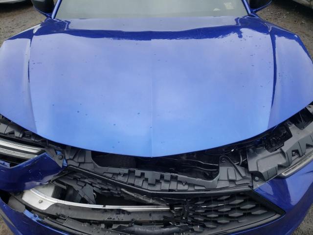 19UUB6F55NA000872 - 2022 ACURA TLX TECH A BLUE photo 11