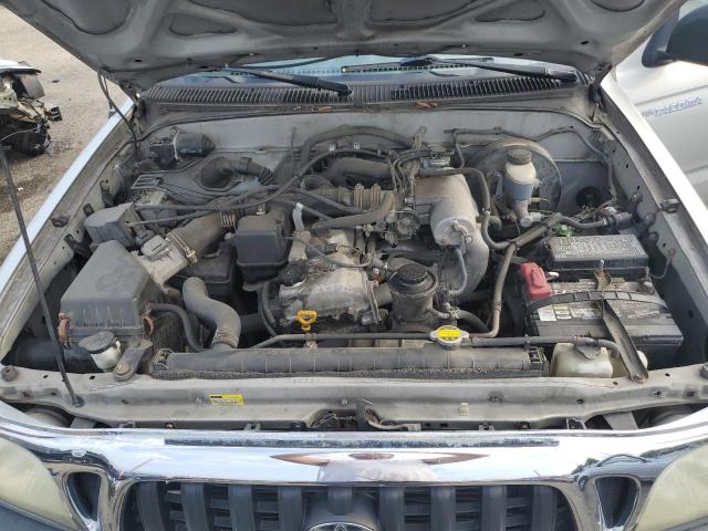 5TEGM92N13Z155788 - 2003 TOYOTA TACOMA DOUBLE CAB PRERUNNER SILVER photo 11