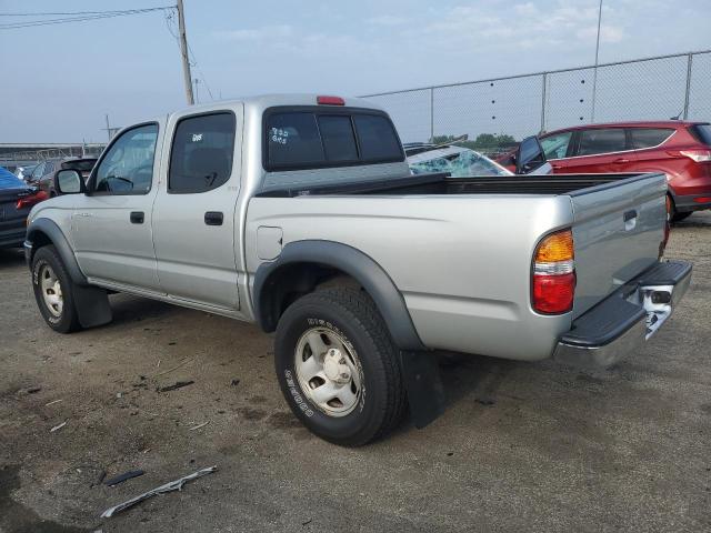 5TEGM92N13Z155788 - 2003 TOYOTA TACOMA DOUBLE CAB PRERUNNER SILVER photo 2