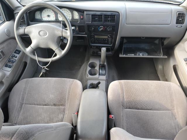 5TEGM92N13Z155788 - 2003 TOYOTA TACOMA DOUBLE CAB PRERUNNER SILVER photo 8