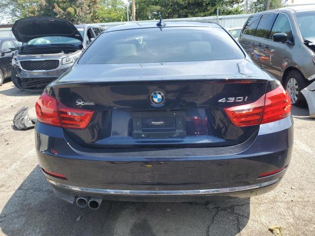 WBA4R9C55HK878510 - 2017 BMW 430XI BLUE photo 6