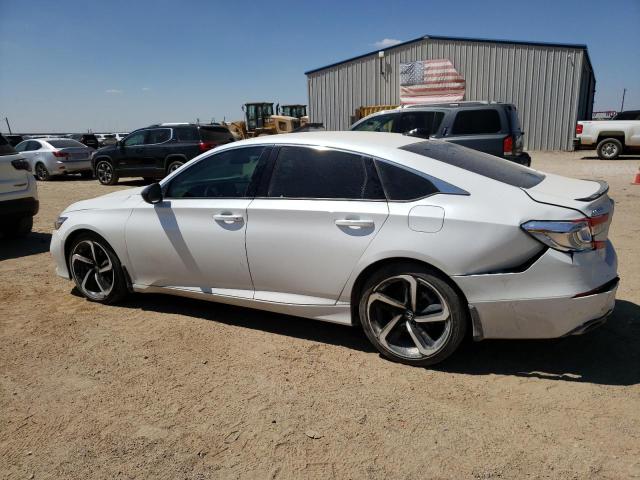 1HGCV1F46MA093915 - 2021 HONDA ACCORD SPORT SE WHITE photo 2